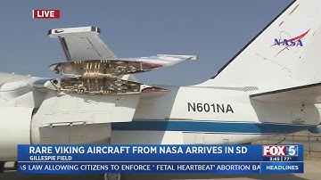 Rare NASA Aircraft Arrives At Gillespie Field