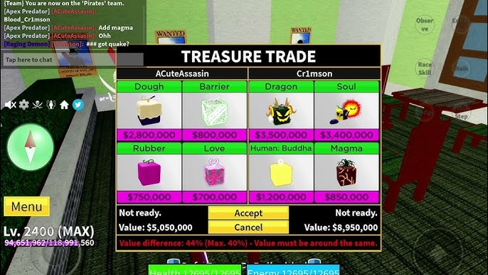 INFINITE TRADE ♾️ by Utilizing Shadow and Buddha in Blox Fruits