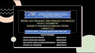 PROJECT ASSIGNMENT PNEUMATIC AND HYDRAULIC