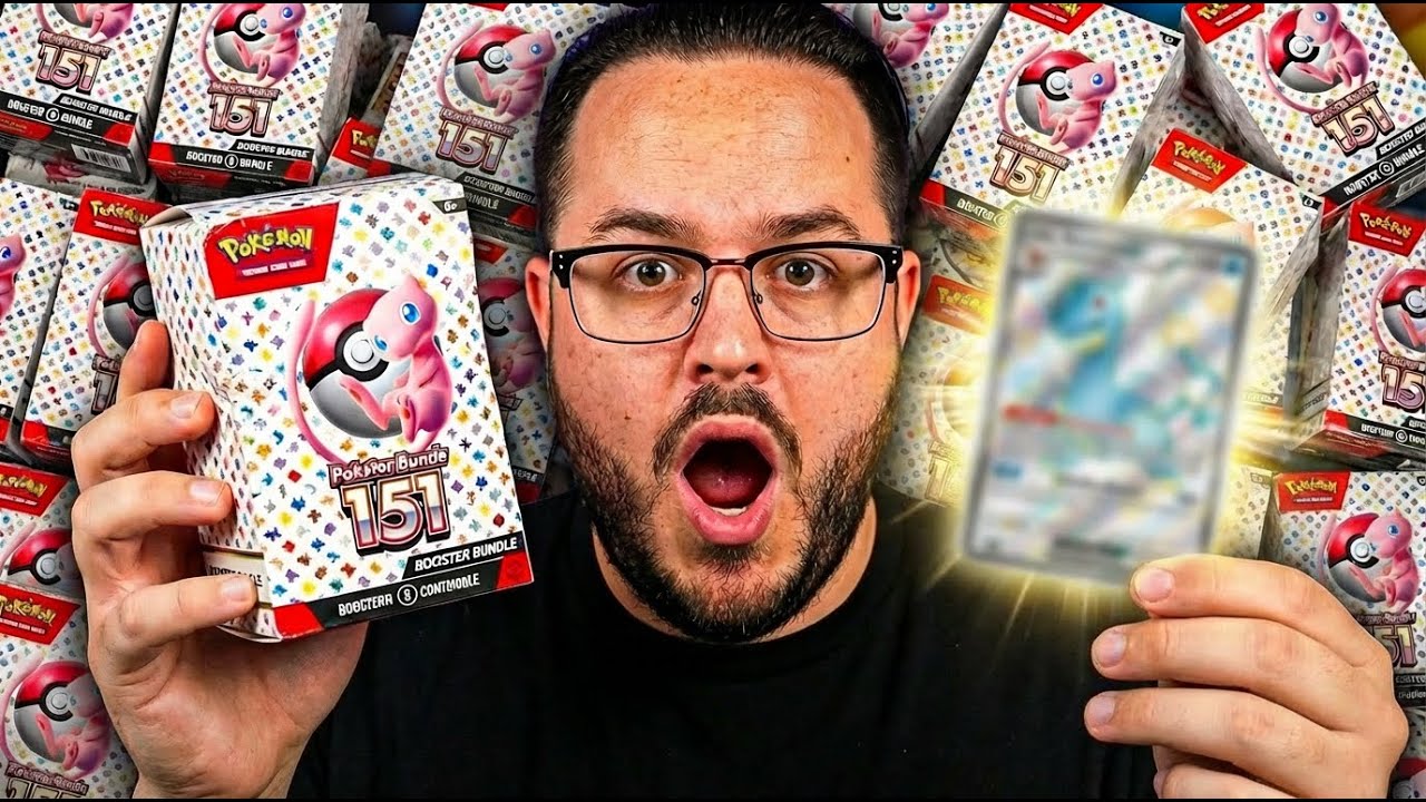 We pulled INSANE hits from 151 Booster Bundles! - YouTube