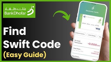 How To Find Bank Dhofar Swift Code