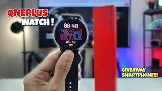 OnePlus Watch,Berbaloi Ke Beli Jam Harga Smartphone ? + GIVEAWAY RAYA