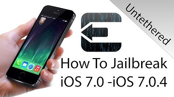 How To Jailbreak iOS 7 & Install Cydia With Evasi0n 7 - iPhone 5S, iPhone 5, iPhone 4S, iPad, iPod