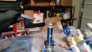 220V Tesla Coil Test