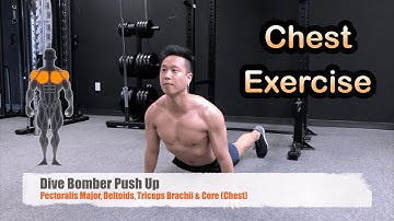 Chest Exercise - Dive Bomber Push Up - Exercise Library