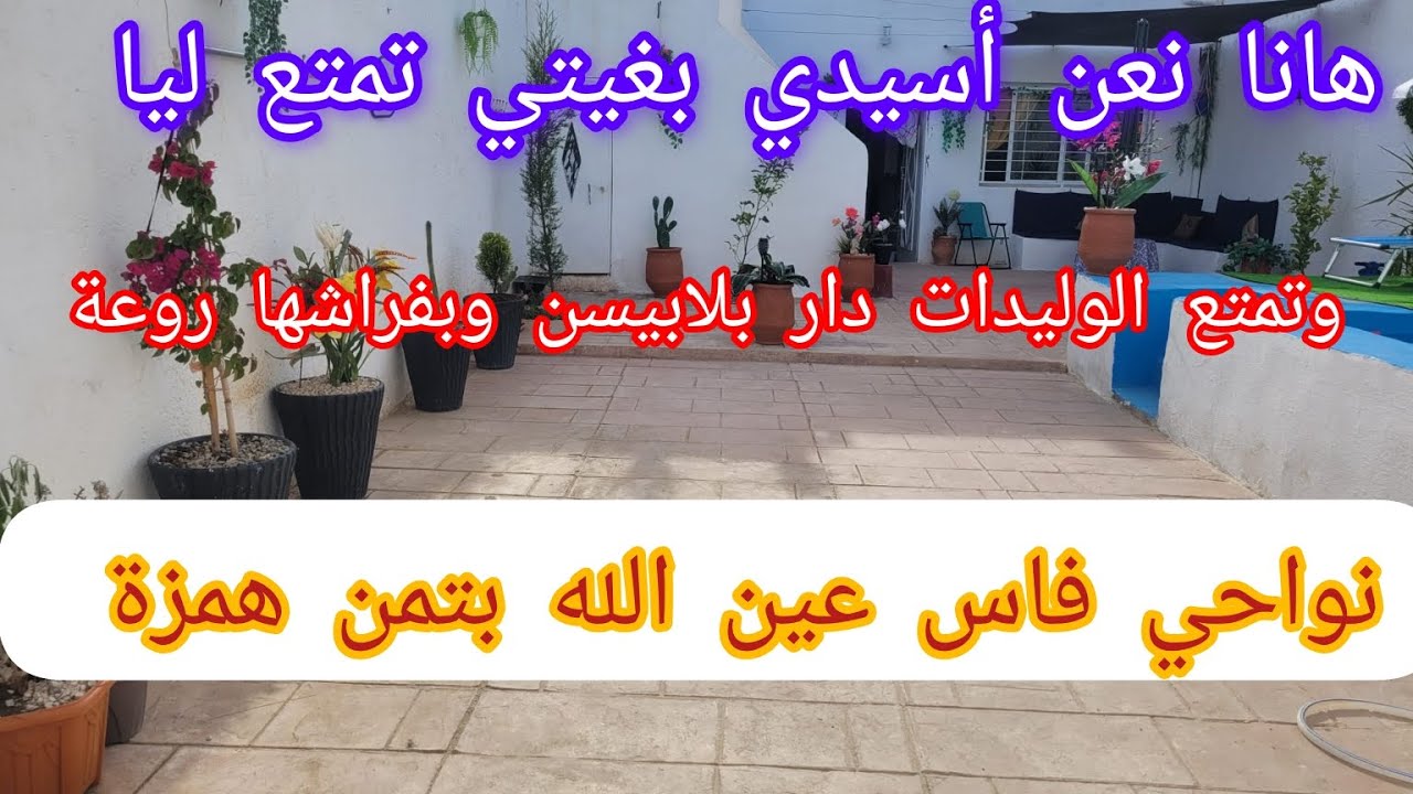 هاك عاوتاني واحد لهميزة فعين الله الدار والبيسين عيش ليا مع الوليدات وبتمن برطمة 