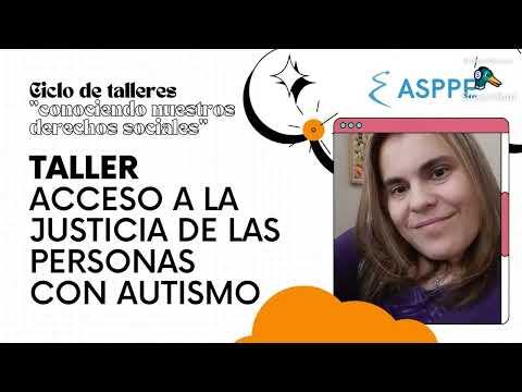 Taller Acceso a la justicia de las personas con Autismo