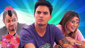 FELIPE TROCOU A BRUNA PELA ANITTA? DESAFIO DO CORRE, BEIJA OU CASA!!!