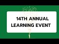 14th ansaf annual learning event 1