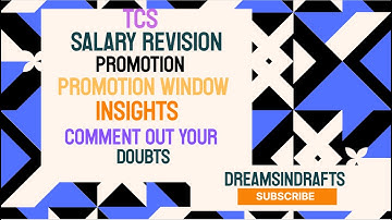 Promotion Window |Salary Revision| TCS Salary |  All You Need to Know | Comment & Subscribe #tcs