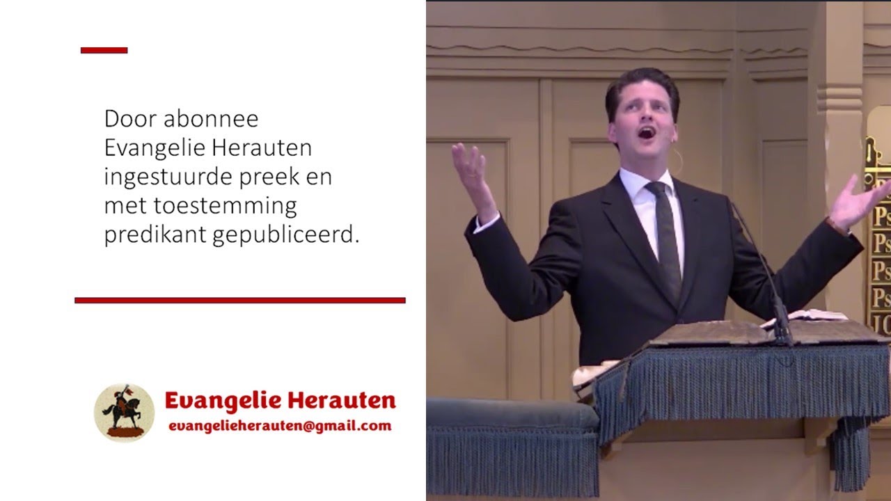 Ds. P.W.J. van den Toorn | Johannes 6: 37 | De vreugde van Gods hart |