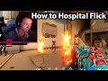 How to hospital flick from the range to real game  zekken