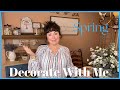 New Decorate With Me For Spring In My Dining Room | Drink Station | Server | Spring Decor Ideas