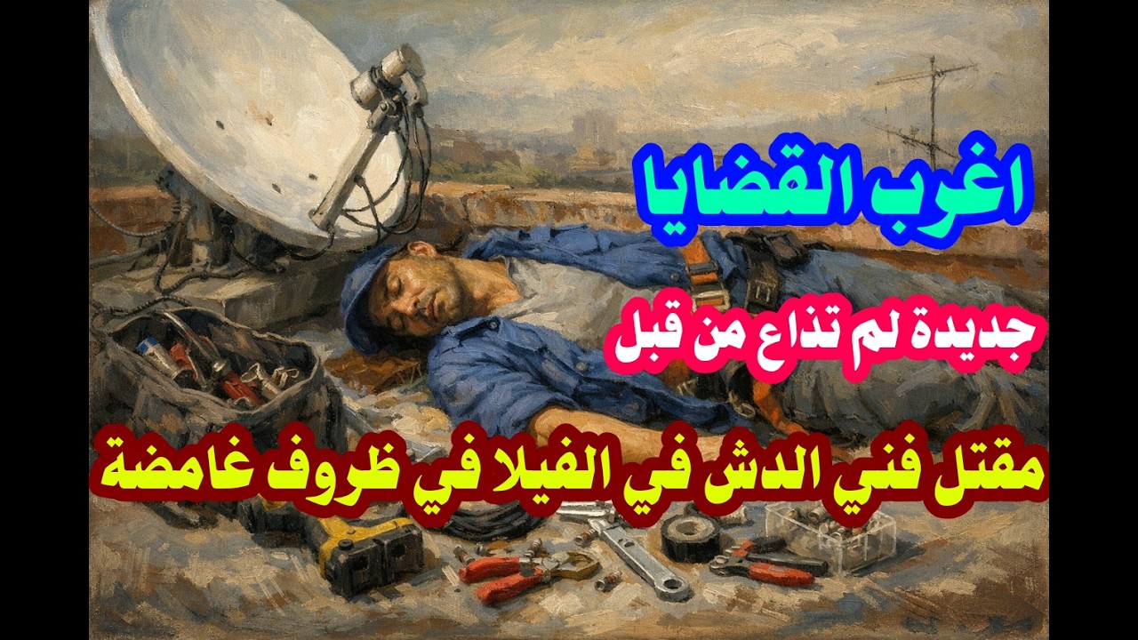 اغرب القضايا حل لغز مقتل فني الدش في الفيلا حلقة جديدة كلها غموض وآثارة