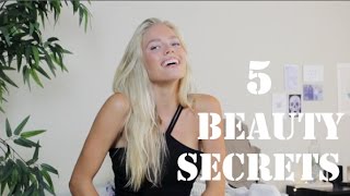 5 Beauty Secrets (Healthy & Natural Look)