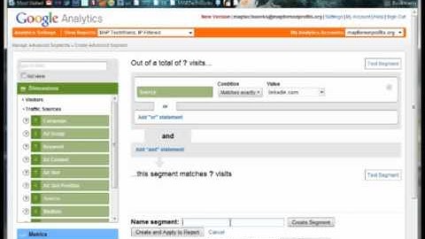 How to Create an Advanced Segment to Track Social Media Traffic