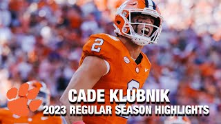 Cade Klubnik 2023 Regular Season Highlights | Clemson QB