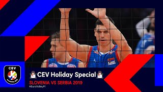 Serbia vs Slovenia FULL MATCH | #EuroVolleyM 2019 | CEV Holiday Special