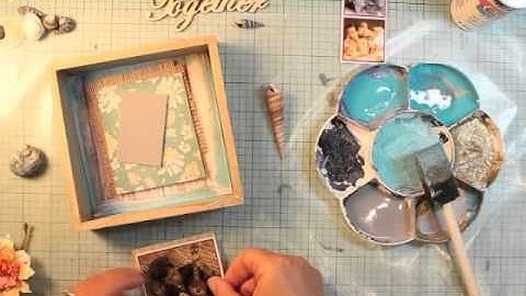 Altered shadow box frame