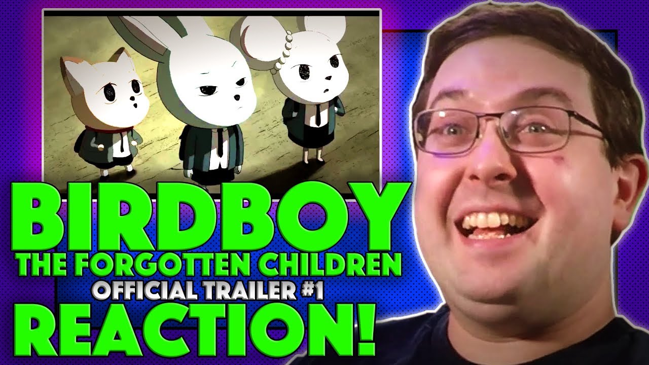 REACTION! Birdboy: The Forgotten Children Trailer #1 - Dark Animated Movie 2017