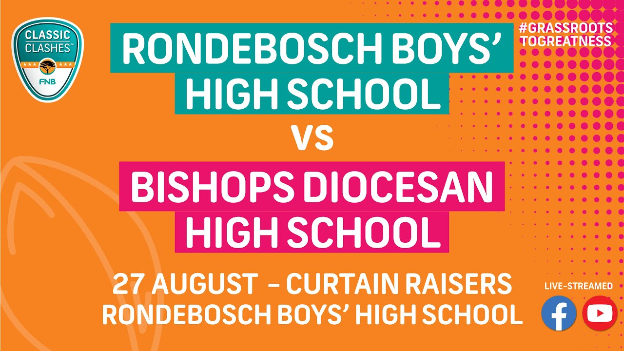 Rugby Curtain Raisers - Rondebosch Boys’ High School vs Bishops Diocesan College.