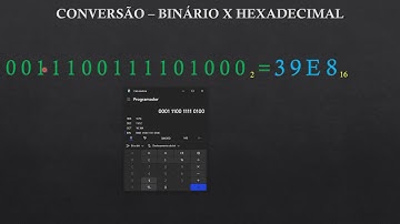 Sistema de Numeração | Como Converter Números Binários x Hexadecimais x Binários