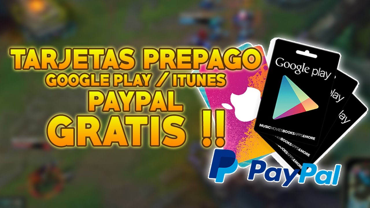 CONSEGUIR TARJETAS PREPAGO Y DINERO DE PAYPAL GRATIS | Android | MÉTODO 2 -  YouTube