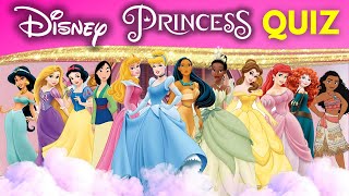 How well do you know about the Disney Princesses? 👸👑 | ULTIMATE DISNEY PRINCESS QUIZ