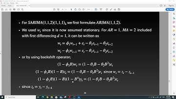 Video 7 5 The basic Models of Box Jenkins Part 2