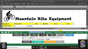 Project 5 MOS Excel 2016 Exam 1 | MR. LY KHANH - MOS Certification