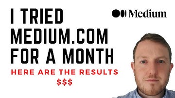 I Tried Writing on Medium.com For A Month - Here Are The Results $$$