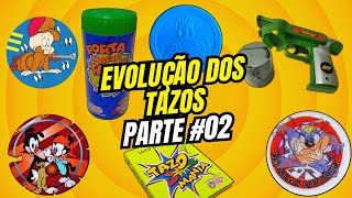 Tazos de 1997: Looney Tunes, Animaniacs e Tiny Toons - Evolução dos Tazos Parte #02