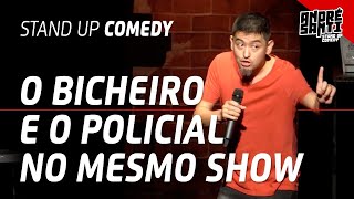 Quando o BICHEIRO tá no mesmo show que o POLICIA | André Santi | Stand Up Comedy