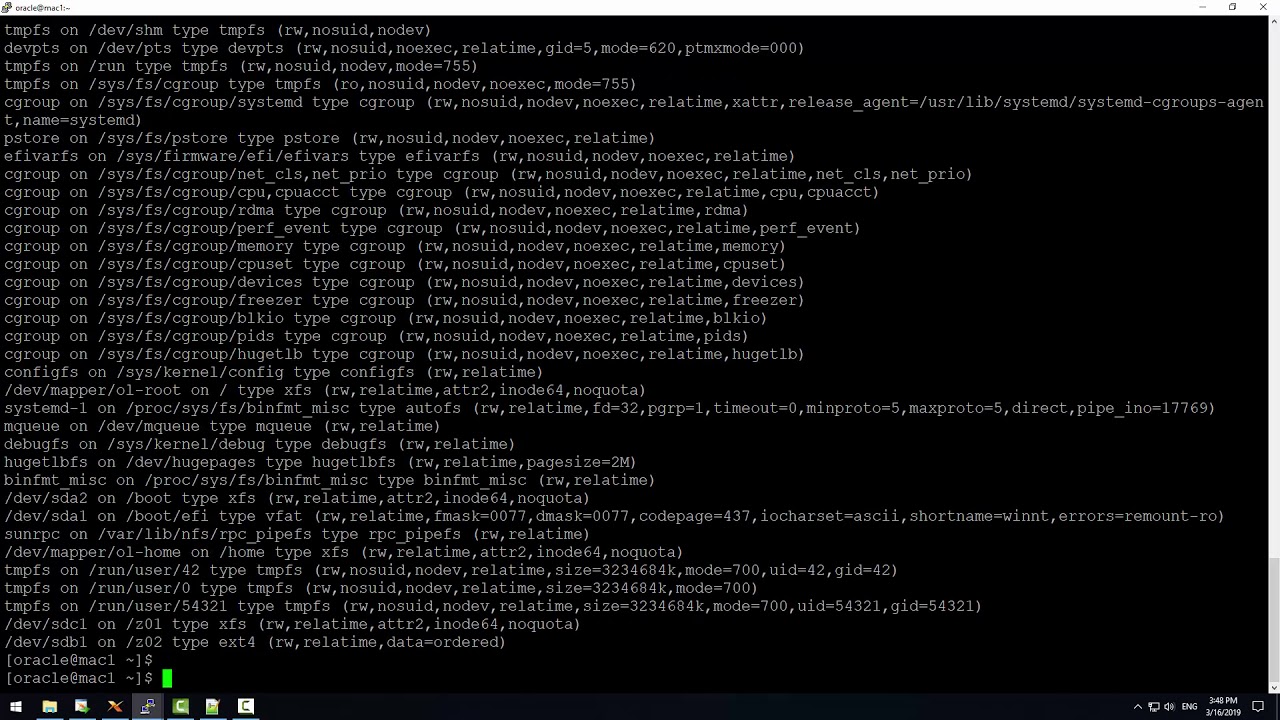 How to recover oracle database from corrupted filesystem, deleted inode ...