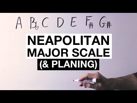 Making music with the Neapolitan Major Scale and PLANING