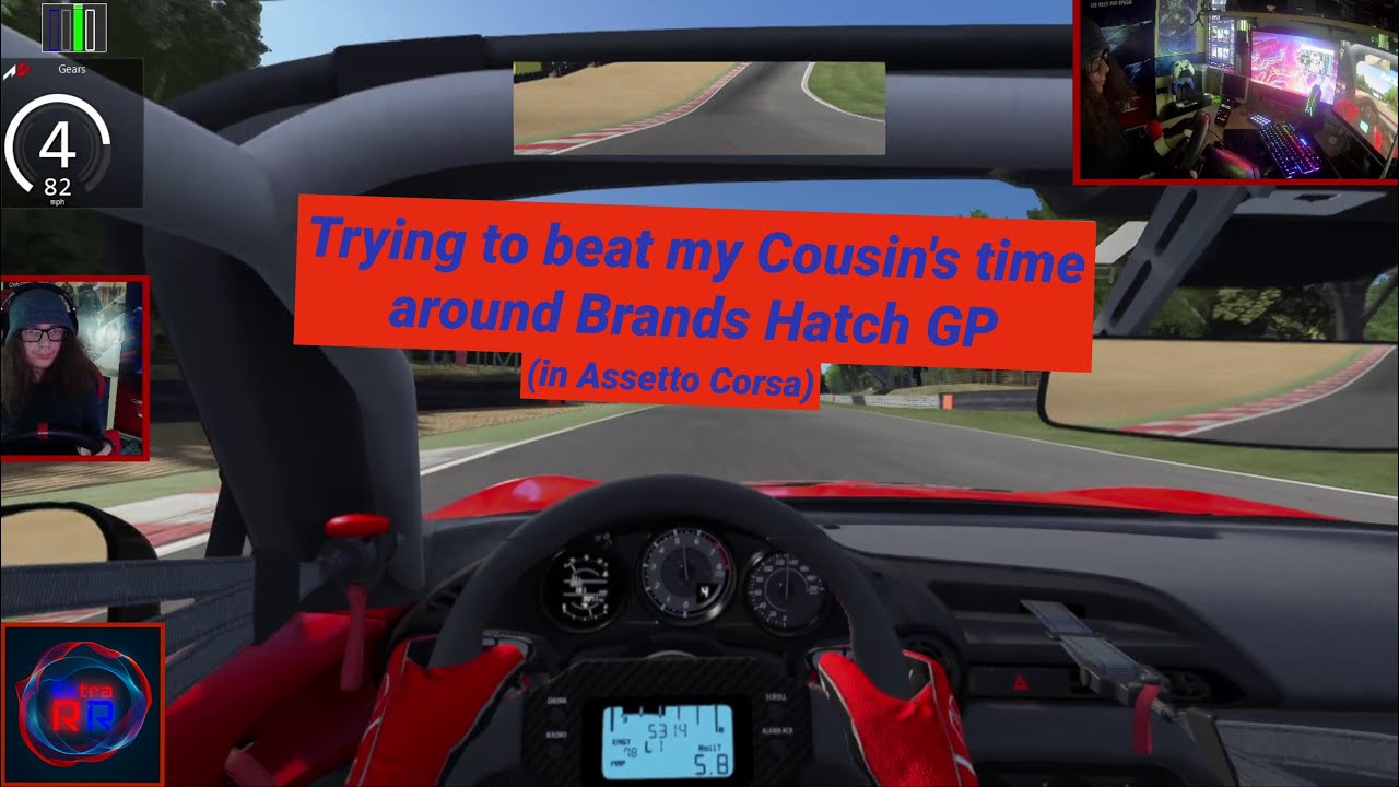 Me vs Sophie's Brands Hatch GP Lap Time