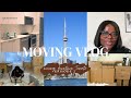 MOVING VLOG - Episode 2: AM I A CRY BABY?!: Saying goodbye, Cleaning, Unboxing, Building Furnitures