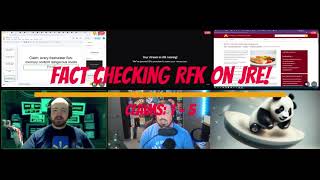 Fact Checking Robert F Kennedy on the Joe Rogan Experience | Recapping Claims 1 - 5