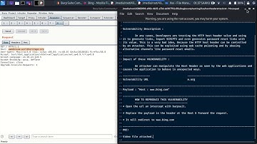 Live Host Header Attack || with Description || POC Host Header Attack