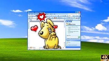 Remember this cute little fella? 🐶🥰 | MS Office 2003 | Windows XP | 4K