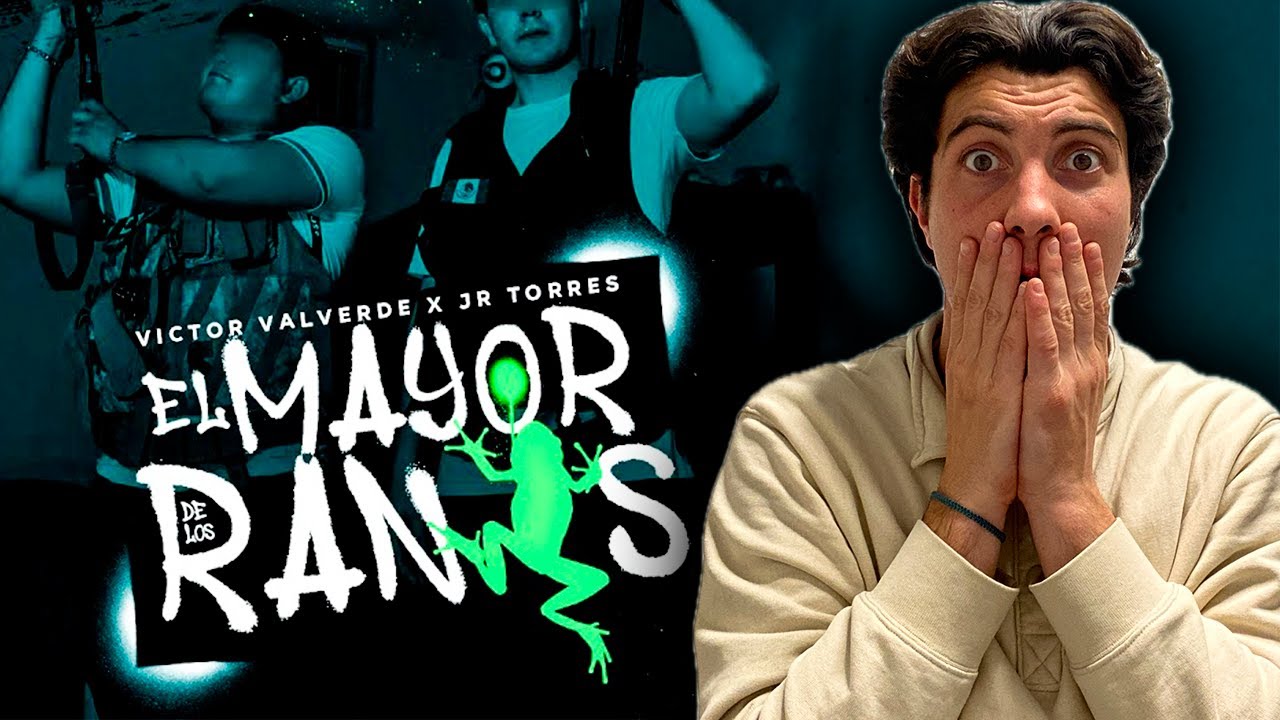 🐸 [ESPAÑOL REACCIONA] Victor Valverde x JR Torres - El Mayor de Los Ranas (Video Oficial)🐸