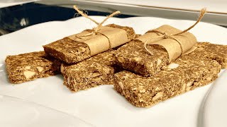You will be charged with healthy bars all day! WITHOUT BAKING