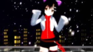 Mmd X Utau Utaune Nami - Nyanyanya Nyan Cat Dance