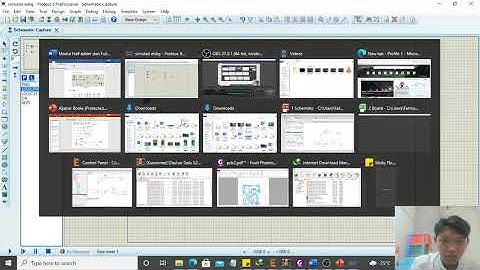 Simulasi Rangkaian Full Adder Menggunakan Proteus