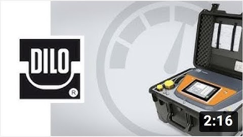 DILO Tutorial: Measurements of SF6 Gas Multi Analyzer V2