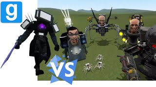 POV :: Skibidi Toilets vs Titan TV man Battle || Garry's Mod || war-'1'