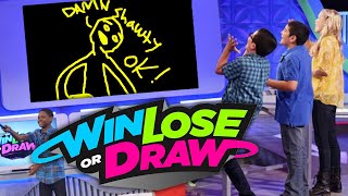 Disney Really Had A Game Show win Lose Or Draw reaction