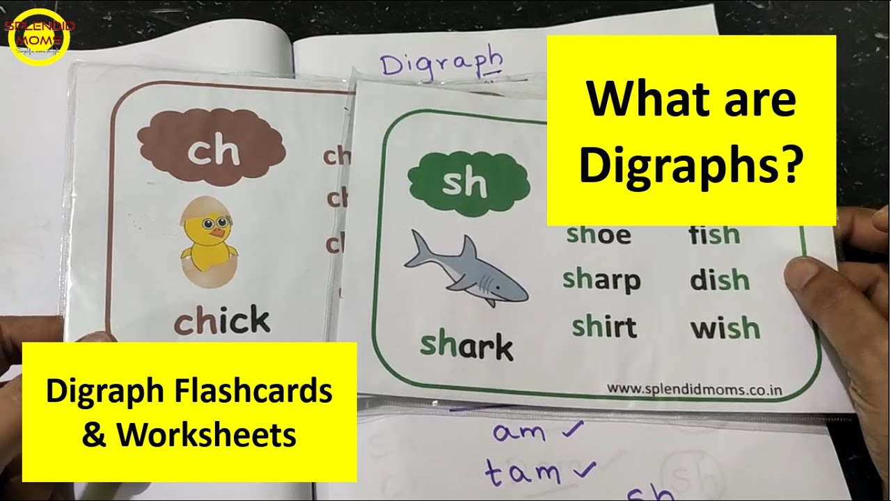 what are digraphs digraphs ch sh ph th wh free worksheets youtube