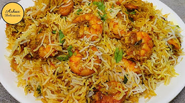 PRAWN BIRYANI RECIPE | SHRIMP BIRYANI | JHINGA BIRYANI | झींगा / प्रॉन बिरयानी
