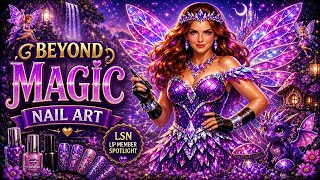Maryke's Magic | LSN Member Spotlight Tribute  💜 | 3D Flowers, Family, Dogs & Floating Stitch Nail